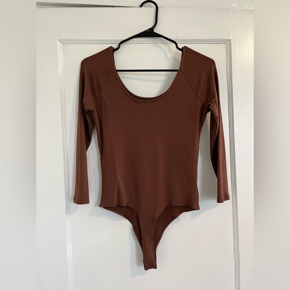 Rust/Brown Banana Republic Bodysuit - Picture 2 of 3